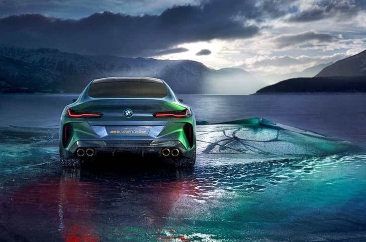 BMW Concept M8 Gran Coupe image gallery